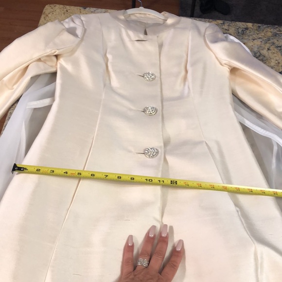 Vintage 1960’s raw silk maxi opera coat - Picture 13 of 13